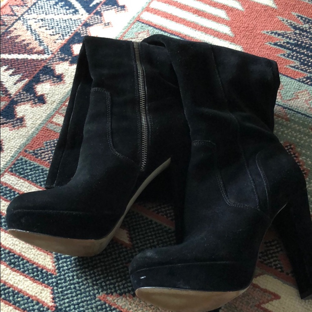 Michael kors suede boots 7.5